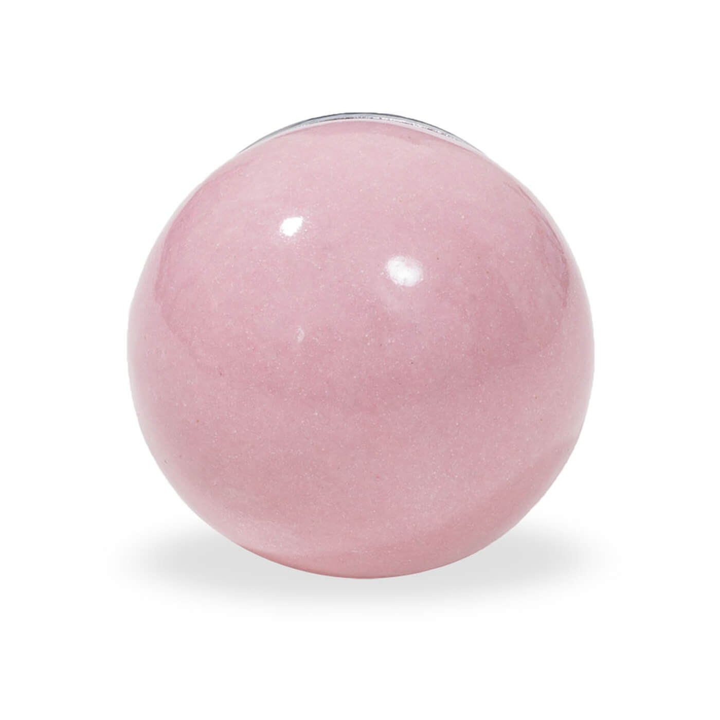 Knauf Ball einfarbig rosa